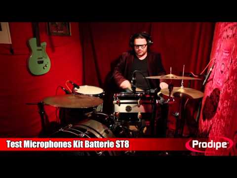 Présentation du set batterie Prodipe ST8