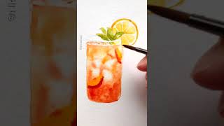 Lemon Peach Tea A Snippet Of My Latest Skillshare Cl