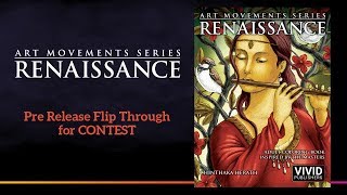 CONTEST! 'Renaissance' Adult Coloring Book - Pre Release Flip Through.