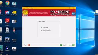 Installing Protegent Antivirus Software