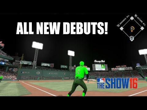 All New Debuts! - MLB The Show 16 Diamond Dynasty Gameplay All New Debuts! - MLB The Show 16 Diamond Dynasty Gameplay #1