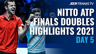 Mektic/Pavic & Dodig/Polasek Battle for Semis | Nitto ATP Finals Doubles Highlights Day 5