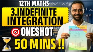 12Th Maths 3.Indefinite Integrationone Shot In 50 Mins Pradeep Giri Sir