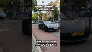 Porsche 911 Carrera 4 Gts Showing Off Its Sound