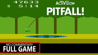 Pitfall Atari 2600 Full Game Playthrough No Commentary 1982 Retro Platformer