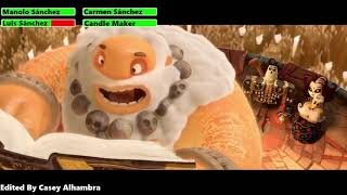 The Book Of Life 2014 Final Battle With Healthbars 12