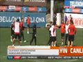 Felipe Melo ile Gökhan Zan Kavgası - Galatasaray Antremanı