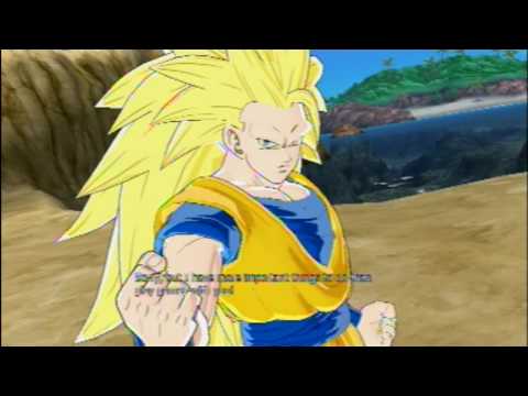 Dragon Ball: Raging Blast on the PlayStation 3. SSJ3 Goku (Me) Vs Majin 