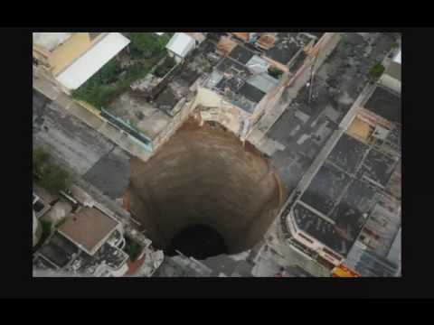 Sinkhole Water on Guatemala Sinkhole Is Not A Sinkhole But A Crater