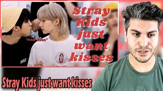 [ENG SUB] Stray Kids just want kisses REACTION | KPOP TEPKİ