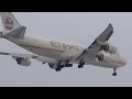 Heavy Jets, Landings & Reverse Thrust, 20+ Minutes of Plane Spotting O'Hare International Airport