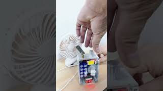 A Usb Fan Can Also Be Connected To A Hand-Cranked Mini Generator #Outdoors #Diy #Rexpair