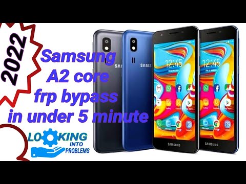 A2 CORE FRP BYPASS WITHOUT PC | Samsung A2core Frpbypass A2 CORE FRP BYPASS WITHOUT PC | Samsung A2core Frpbypass