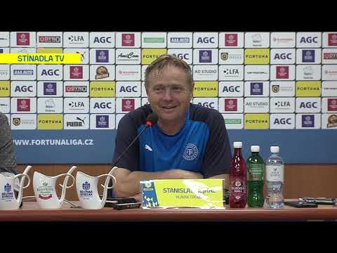 Tiskov konference domcho trenra po utkn Teplice - Plze (18.8.2019)