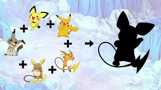 Requests #77 - Fusemon: Mimikyu + Pichu + Pikachu + Raichu + Alolan Raichu Requests #77 - Fusemon: Mimikyu + Pichu + Pikachu + Raichu + Alolan Raichu