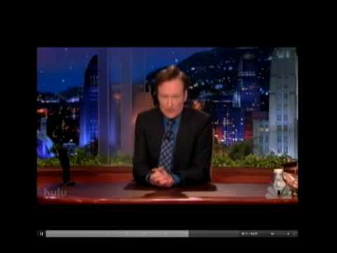 Conan O'Brien's Classy Goodbye Speech