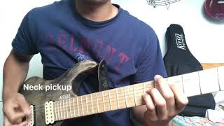 Kiesel Osiris Headless Multiscale Guitar Demodirty Tones