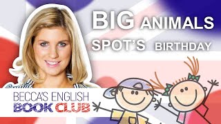 Big Animals & Spots Birthday Party Native British English