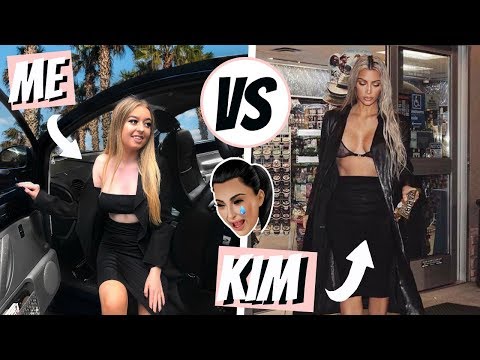 I DRESSED LIKE KIM KARDASHIAN FOR A WEEK! MY LIFE IN HER OUTFITS!