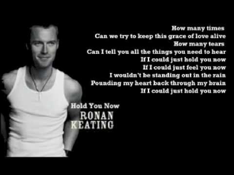 Hold You Now Video