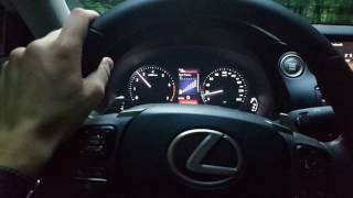 Lexus Is200T 245Hp Acceleration 0-140 Kmh