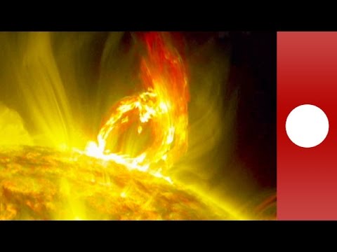 GIGANTESQUE EXPLOSION SOLAIRE DU 18 JUIN: VIDEO