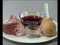 Cordero asado a la miel