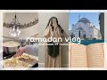 ౨ৎ ramadan vlog | desk makeover, volunteering, baking, Qur’an, chai tiramisu ♡ ft. rocdeer