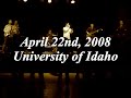 Intervision performing "Gravitarium" at the Univ. of Idaho