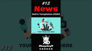News Intro Template 12 For Youtube News Channels No Text No Copyright Free Download