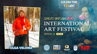 Den Time Distant Festival 22 Season Olga Veldina Gt22-2453-9132B
