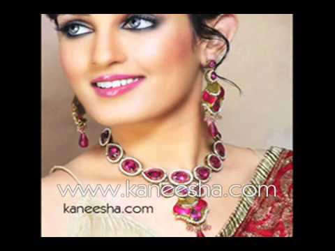 They have lovely collection of Indian gold jewelry designs Indian wedding 