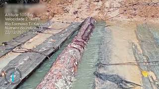 Ponte Dos Invasores Na Ti Karipuna, Vídeo Adriano Karipuna.