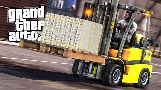 LAVORO CON IL MULETTO!!! - GTA 5 MOD VITA REALE⁴ #8
