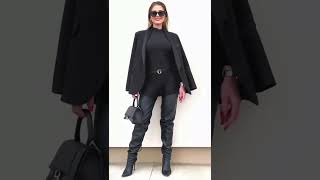 Women In Thigh High Leather Boots