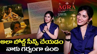 Actress Ruhani Sharma Shares Emotional Post For Agra Movie Agra Movie Leaked Scenes 24 Media