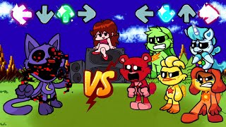 Friday Night Funkin - Catnap Vs Smiling Critters Chasing - Poppy Playtime Chapter 3 X Fnf