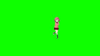 Kurumizawa Satanichia Mcdowell Gabriel Dropout Green Screenchroma Key Green Screen
