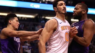 Devin Booker Ejected! Enes Kanter 15 Points 1st Quarter! 2017-18 Season Devin Booker Ejected! Enes Kanter 15 Points 1st Quarter! 2017-18 Season