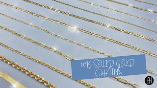10K Solid D Chains