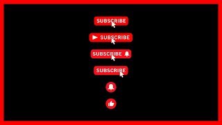 Animated YouTube Subscribe Button Overlays