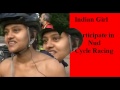 indian Girl Nude Cycle Racing in London | Meenal Jain world Naked cyclists riding Women