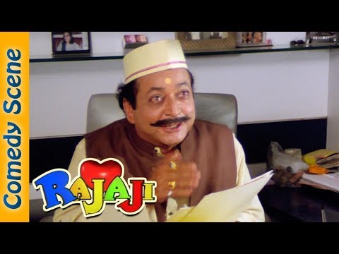 Govinda Comedy Scene - Rajaji Movie - Dinesh Hingoo - Satish Kaushik - IndianComedy