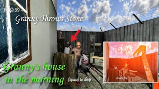 Granny (Pc) 1.8 Remake With Granny Throws Stone And Granny's House In The Morning