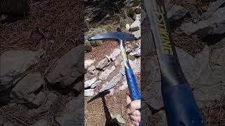 Finally Got A Good Rockhound Tool. Estwing Rock Pick.