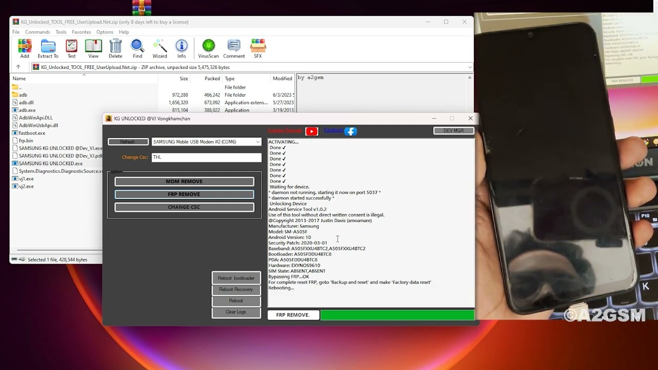 New Samsung FRP Tool 2023 | Samsung Unlock/Remove Google New Samsung FRP Tool 2023 | Samsung Unlock/Remove Google