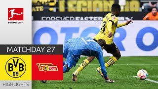 Borussia Dortmund - Union Berlin 2-1 | Highlights | Matchday 27 – Bundesliga 202