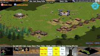 AoE 22 Random Đức Anh, Hưng Nhổn vs Quýt, Tễu 11-11-2017