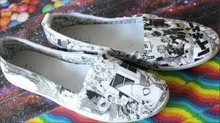 DIY Manga/Anime Shoes ?