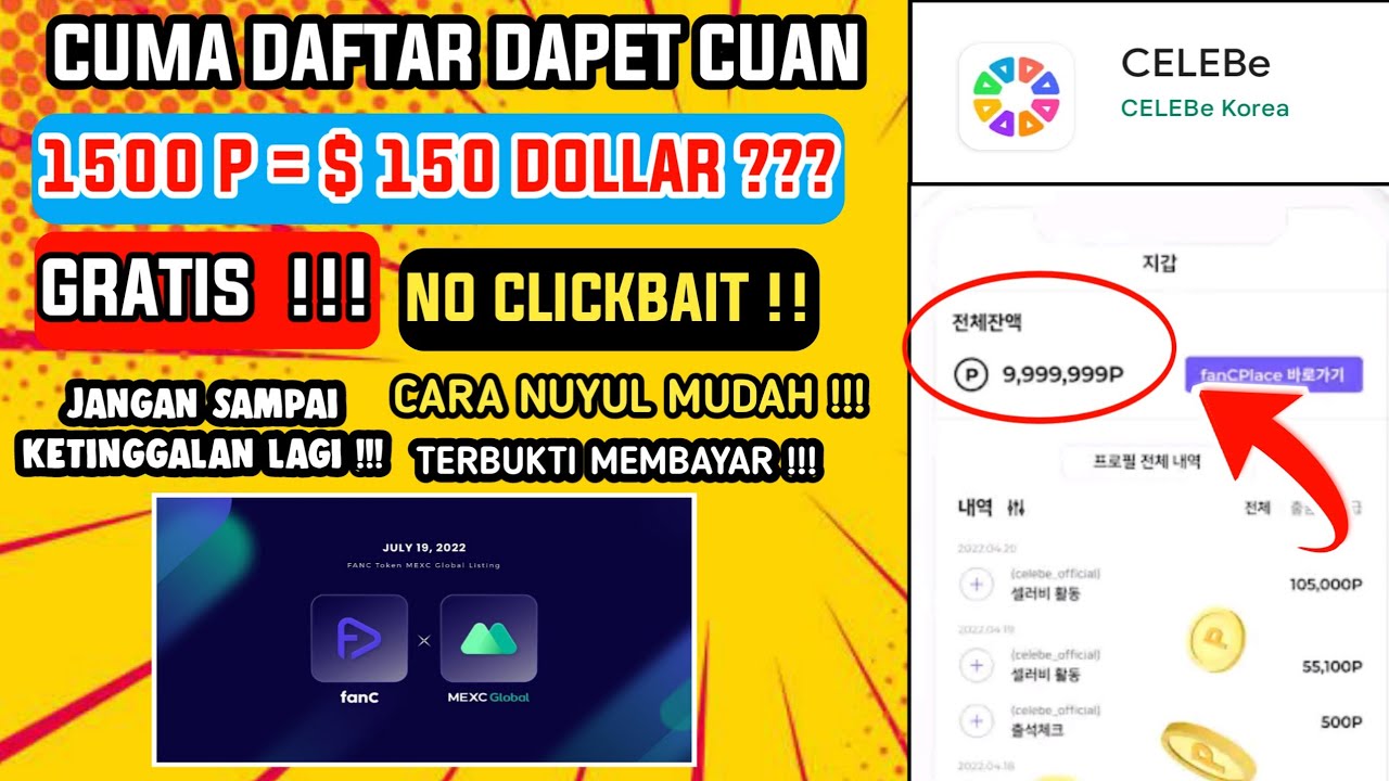The latest CELEBe apk event 2022 | How to Withdraw APK CELEBe The latest CELEBe apk event 2022 | How to Withdraw APK CELEBe